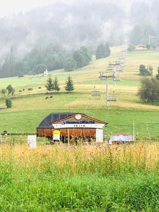 Le Nantoran Apartamento Praz-sur-Arly Exterior foto